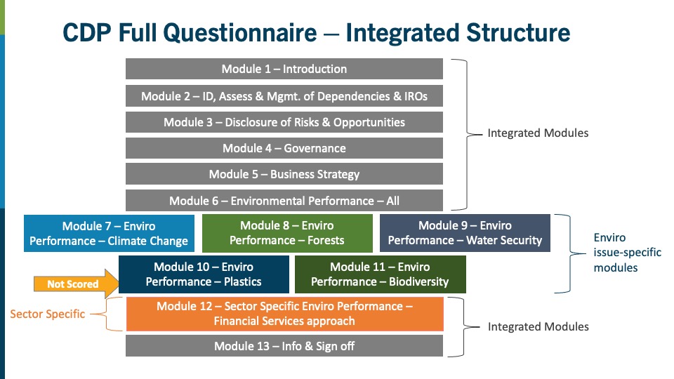 CDP Integrated structurew